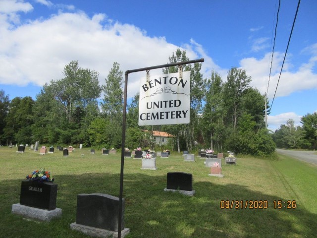 Benton Community Cemetery (aka Benton United Cemetery)